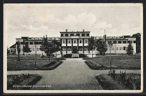 AK Düben / Mulde, Eisenmoorbad