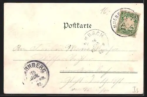 AK München, Das Königliche Hofbräuhaus am Platzl