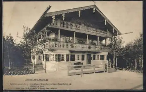 AK Rosenheim / Obb., Hotel Inntaler Landhaus