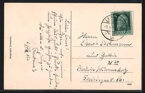 AK Ludwigsstadt, Burg Lauenstein