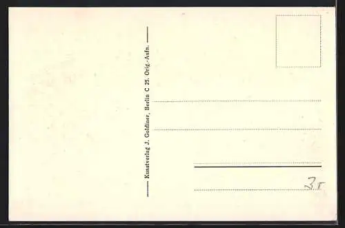 AK Lychen, Partie an der Woblitz