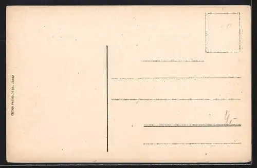 AK Louèche-les-Bains, Ortsansicht mit Bergpanorama