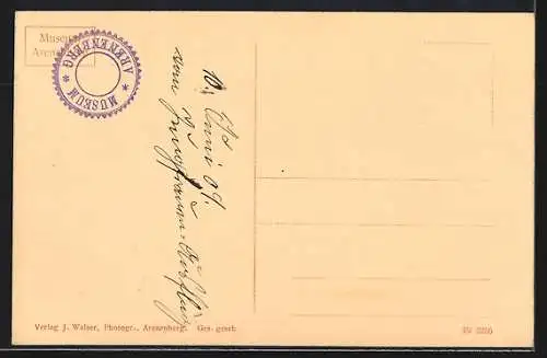 AK Arenenberg, Nap. Museum mit Vorplatz