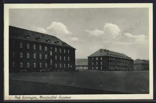 AK Bad Kissingen, Blick auf die Manteuffel-Kaserne