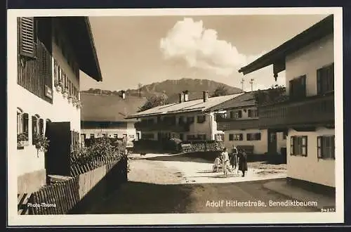 AK Benediktbeuern, Blick in die strasse