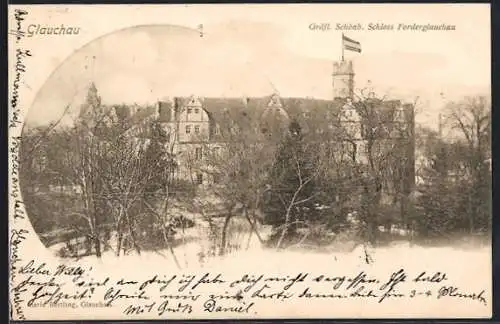 AK Glauchau, Gräfl. Schönb. Schloss Forderglauchau