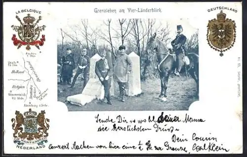 AK Grenzleben am Vierländerblick