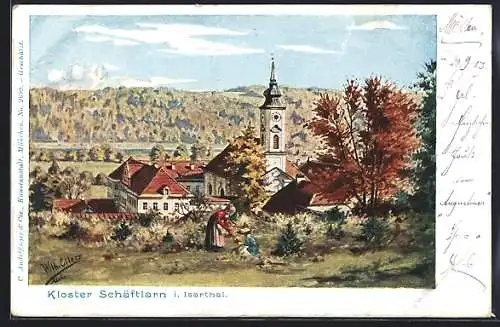 AK Schäftlarn, Kloster Schäftlarn
