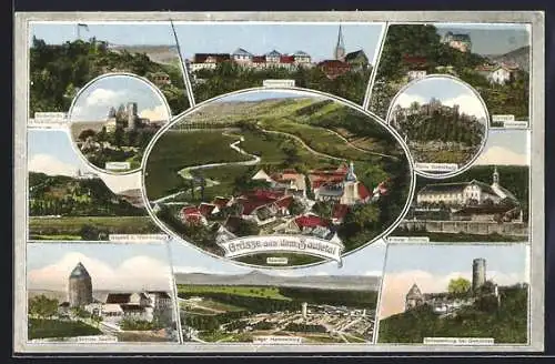 AK Hammelburg, Fischgut Seewiese, Lager Hammelburg, Kloster Schönau