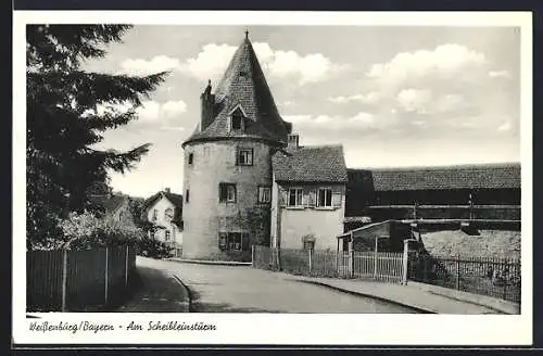 AK Weissenburg / Bayern, Am Scheibleinsturm