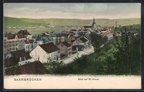 AK Saarbrücken, Blick auf St. Arnual
