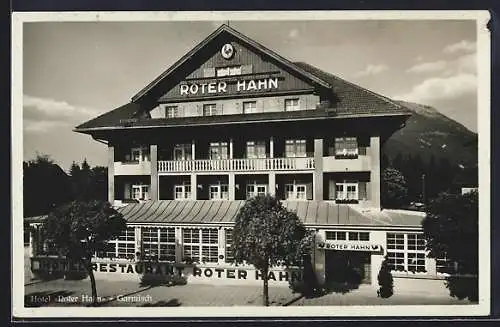 AK Garmisch, Hotel Roter Hahn