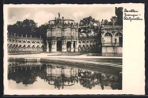 AK Dresden, Zwinger- Wallpavillon