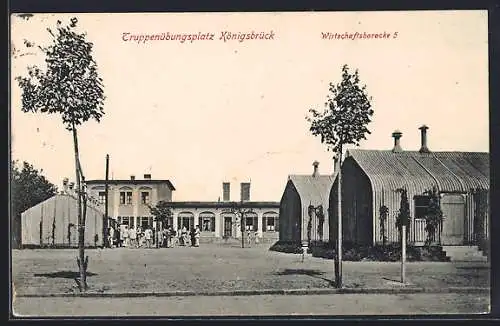 AK Königsbrück, Truppenübungsplatz, Wirtschaftsbaracke 5