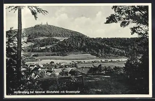 AK Hülfensberg bei Geismar, Grossstöpfer, Landschaftspanorama