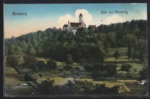 AK Bamberg, Blick zur Altenburg