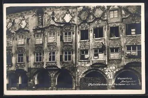 AK Wasserburg / Inn, Amtsgericht, Patrizierhaus der Freiherrn von Kern