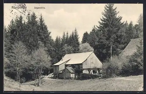 AK Königsfeld / Baden, Sägemühle