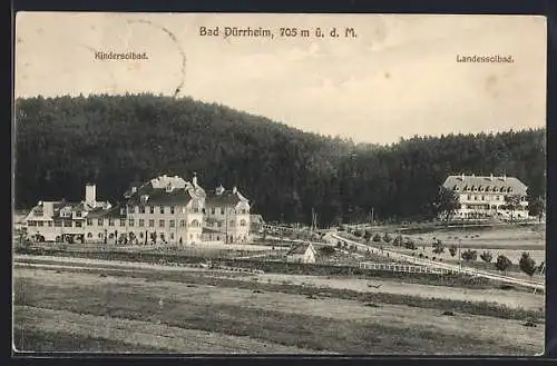 AK Bad Dürrheim, Kindersolbad, Landessolbad