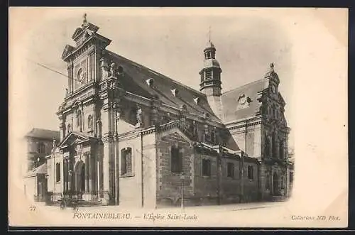 AK Fontainebleau, L`Église Saint-Louis