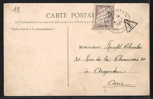 AK Lizy-sur-Ourcq, Promenades, Routes de Congis et Bezu