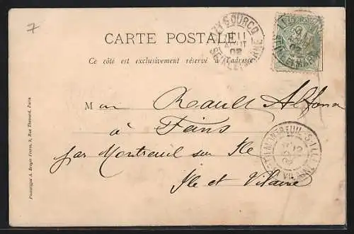 AK Lizy-sur-Ourcq, vue panoramique et canal de l`Ourcq