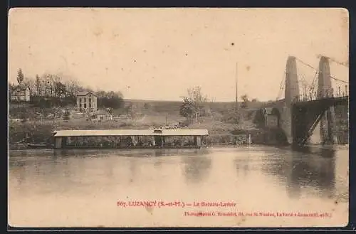 AK Luzancy /S.-et-M., Le Bateau-Lavoir