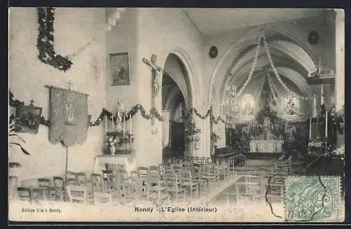 AK Nandy, L`Église, Intérieur