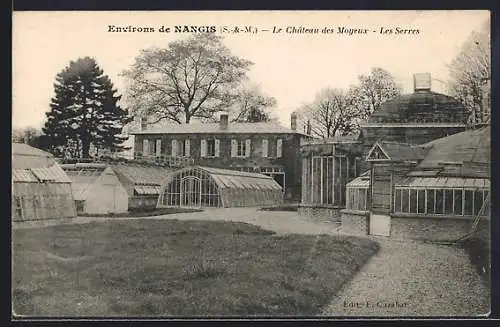 AK Nangis /S.-et-M., Le Château des Mogeux, Les Serres