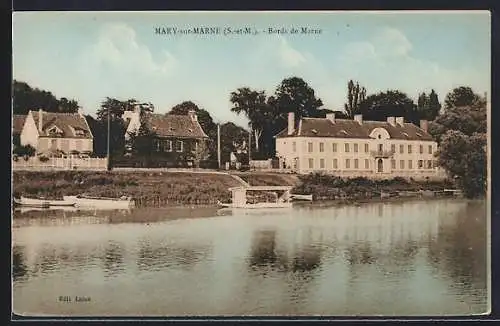 AK Mary-sur-Marne /S.-et-M., Bords de Marne