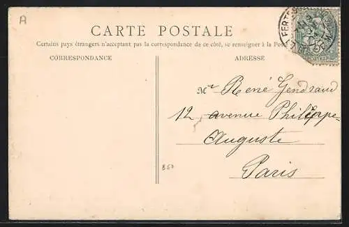 AK Ferté-sous-Jouarre, Vue prise de Morintru