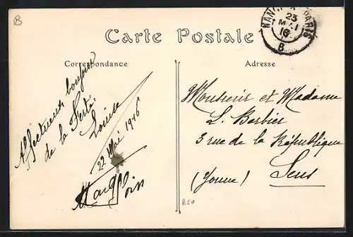 AK La Ferté-sous-Jouarre /Seine-et-Marne, Le Faubourg, vue des Petits-Prés