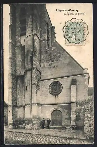 AK Lizy-sur-Ourcq, L`Église, le portail