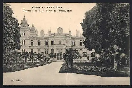 AK Ferrière, Château de Ferrière, Propriété de M. le Baron de Rothschild