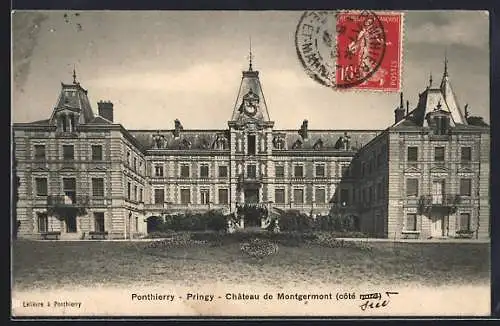 AK Pringy /Ponthierry, Château de Montgermont, côté nord