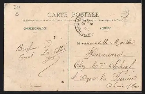 AK Pringy, Château de Morangis, côté Sud