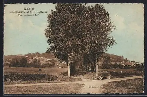 AK Montigny-le-Roi /Hte-Marne, Vue générale Est