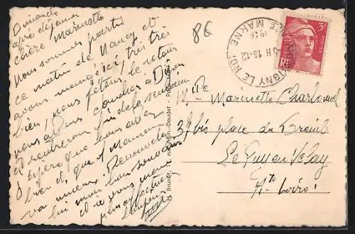 AK Montigny-le-Roi /Hte-Marne, Vue générale Est