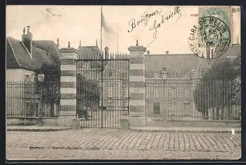 AK Melun, Entrée des prisons, palais de justice