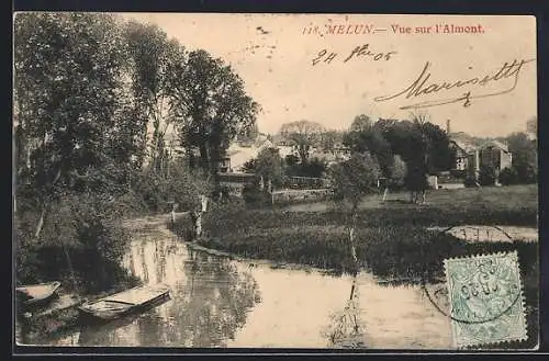 AK Melun, Vue sur l`Almont