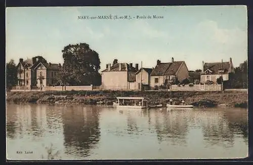 AK Mary-sur-Marne /S.-et-M., Bords de Marne