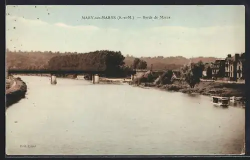 AK Mary-sur-Marne /S.-et-M., Bords de Marne