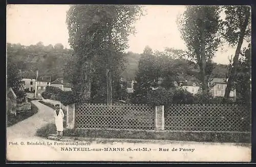 AK Nanteuil-sur-Marne /S.-et-M., Rue de Passy