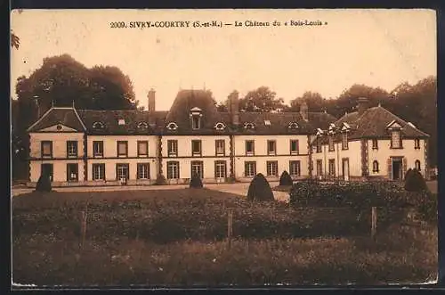 AK Sivry-Courtry /S.-et-M., Le Château du « Bois-Louis »