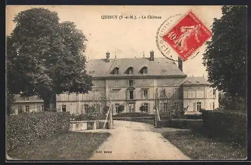 AK Quincy /S.-et-M., Le Château