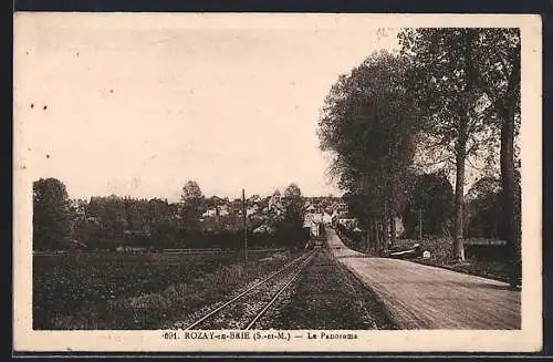 AK Rozay-en-Brie /S-et-M., Le Panorama