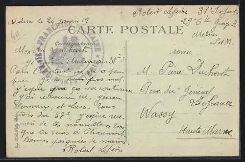 AK Melun, Entrée d`un remorqueur dans l`écluse