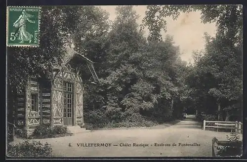 AK Villefermoy, Chalet Rustique près de Fontenailles