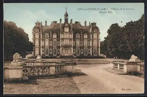 AK Lizy-sur-Ourcq /S-et-M., Château de la Trousse, Facade Est