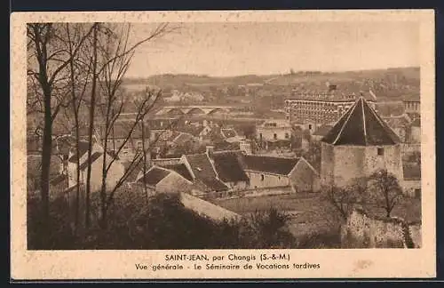AK Saint-Jean /Changis, Vue générale, le Séminaire de Vocations tardives